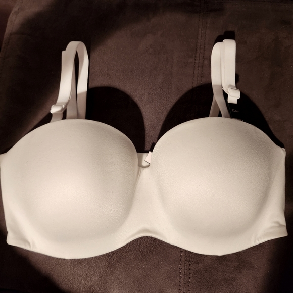 Body By Victoria White Strapless Bra NWOT - Picture 3 of 5
